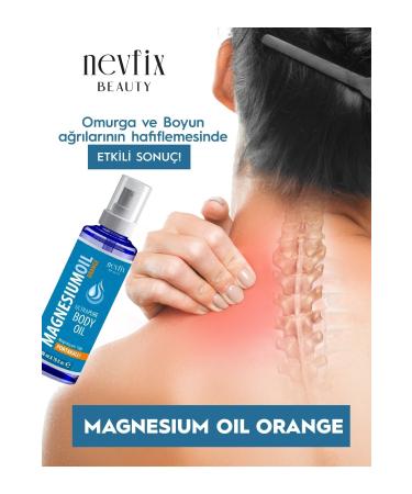 Nevfix Beauty Magnesium Oil 200 Ml Orange Massage Oil - Buy Online on GoSupps.com