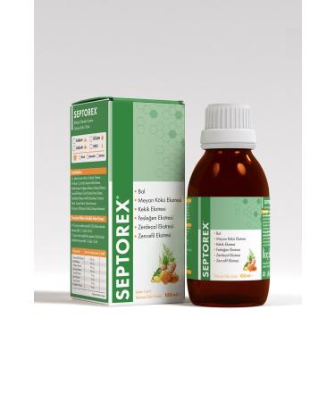 Septorex Honey Ginger Thyme Herbal Syrup 100 ml