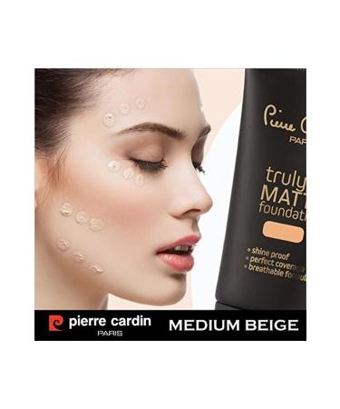 Pierre Cardin Truly Matte Foundation Concealer Matte Foundation Medium Beige (30 Ml) - Buy Online on GoSupps.com