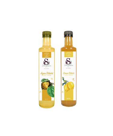 S heylaana Natural Quince Vinegar 500 Ml - Natural Lemon & Pineapple Vinegar 500 Ml