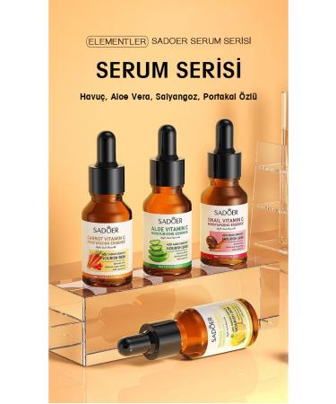 SADOER Snail Oil Balancing Revitalizing Anti-Smoothness Serum 15ml - Buy Online on GoSupps.com