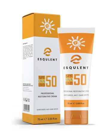 Esqulent Anti-Blemish Factor 50 Sun Cream 75 ml - Buy Online on GoSupps.com