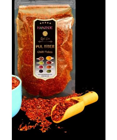 Hanzade Herbal Chili Pepper Fine Medium Hot 1 Kg - Buy Online on GoSupps.com