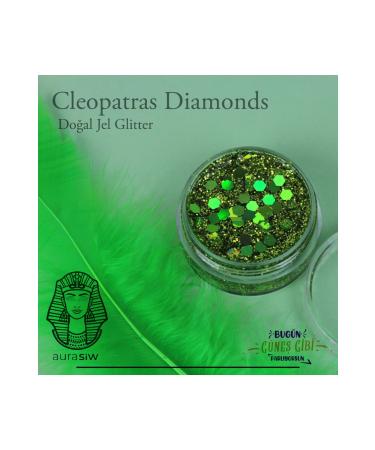Aurasiw Cleopatras Diamonds - Gel Form Natural Glitter