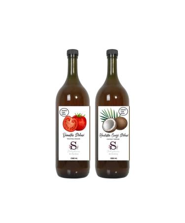 Suheylaana Natural Tomato Vinegar 1500 Ml - Natural Coconut Vinegar 1500 Ml