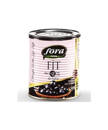 FORA Less Salty Black Olives 430 gr
