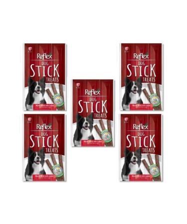 Reflex Lamb Meat Stick Dog Reward Food 3x11gr (5pcs)