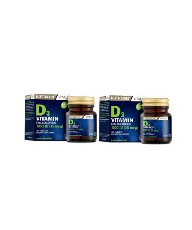 Nutraxin Vitamin D3 120 Tablets