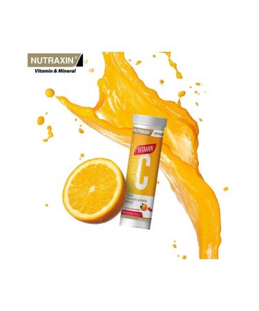 Nutraxin Vitamin C 28 Chewable Tablets + Pill Box - Buy Online on GoSupps.com