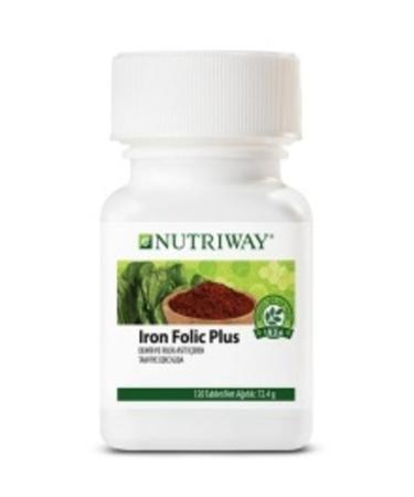 Nutri Amway Way Iron Folic Plus 120 Tablets-Iron And Folic Acid - Buy Online on GoSupps.com
