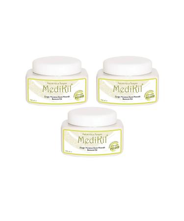 Medikil Bentonite Peloid Body Therapy Natural Detox Effect 750ml X 3 Pieces