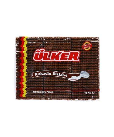 Ulker Petit Beurre Cocoa Biscuits 450gr X 10 Pieces