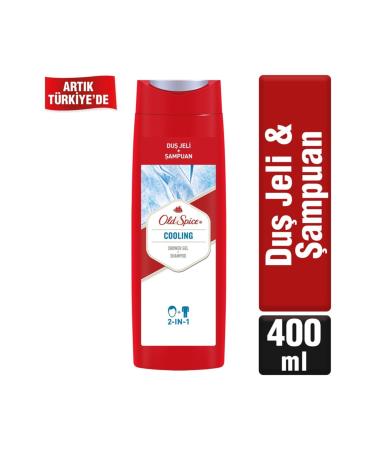 Old Spice Shower Gel & Shampoo 400 Ml Cooling 2 Pieces - Buy Online on GoSupps.com