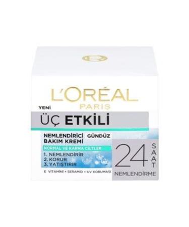 L'Oreal Paris Daily Care Cream for Normal and Combination Skin 50 ml 3600521325292 - Buy Online on GoSupps.com