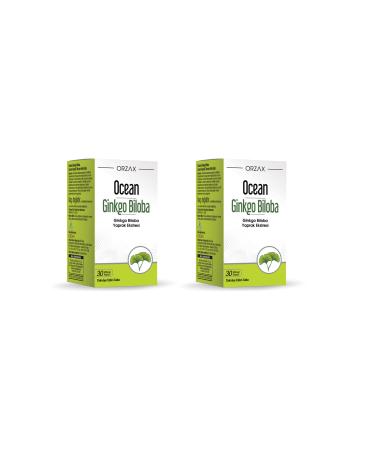 Ocean Ocean Ginkgo Biloba 30 Capsules 2 Pack