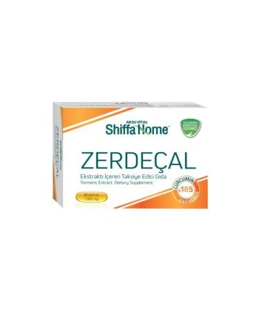 Shiffa Home Aksu Vital Turmeric Extract 1300 Mg 30 Softgel Capsules (Turmeric Extract)