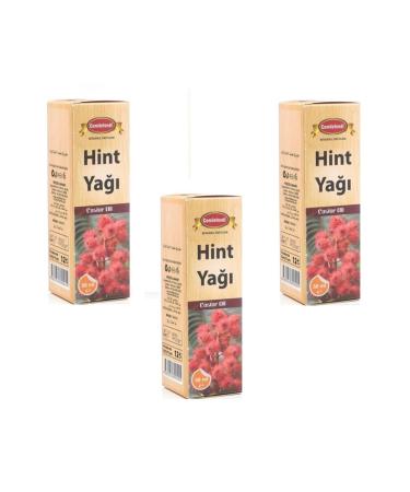 Cemil Efendi Castor Oil Cold Press 3 Pieces 50 ml