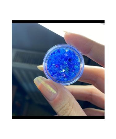 hbtasarim Blue Gel Glitter
