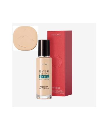 Oriflame The One Everlasting Sync Soft Water and Flow Resistant UVA Protection Matte Foundation 10 Spf