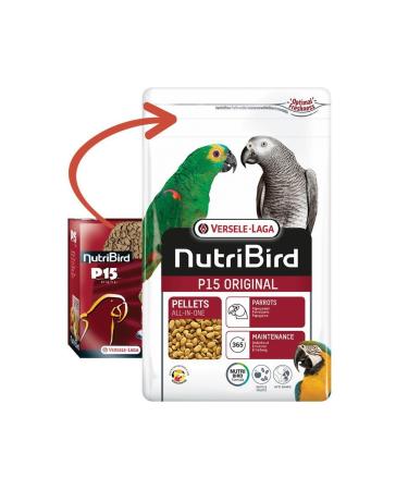 Versele Laga Nutribird P15 Pellet Original Parrot Food 10 Kg - Buy Online on GoSupps.com