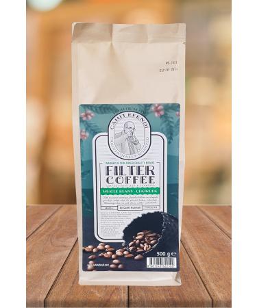 Cahit Efendi Coffees Unground Beans 500 Gr. For Filter and Espresso