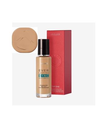 Oriflame The One Everlasting Sync Soft Water and Flow Resistant UVA Protection Matte Foundation 10 Spf