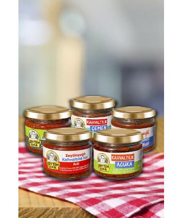 OLIVE MAIN Breakfast Sauce Varieties 5 Pieces 260 Gr X 5