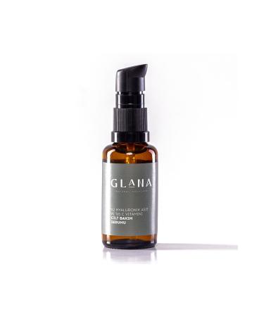 Glana Cosmetics 2% Hyaluronic Acid and 5% Vitamin C Skin Care Serum
