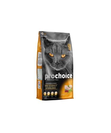 Pro Choice Pro Choice Pro 32 Sterilized Chicken Rice Sterilized Cat Food 2 Kg - Buy Online on GoSupps.com