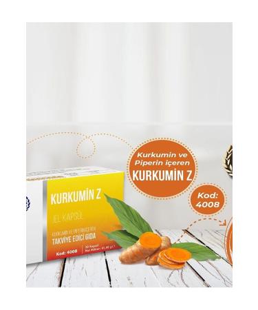 Ersa Curcumin Z - Gel Capsule Supplementary Food (BLISTER PACKAGING) - 4008
