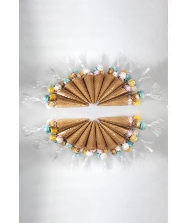 BOMPI Infant Child Cornet Cone Meringue 24 Pieces - Buy Online on GoSupps.com
