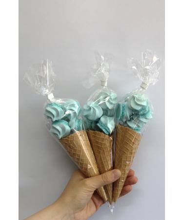BOMPI Infant Child Cornet Cone Meringue 24 Pieces Blue - Buy Online on GoSupps.com