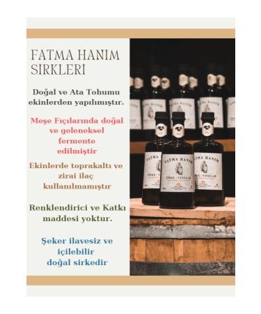 Fatma Han m Kiwi Vinegar 500 ml Natural Fermentation in Oak Barrels - Buy Online on GoSupps.com