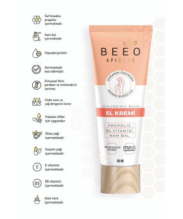 BEE'O Apicare Hand Cream 50 Ml
