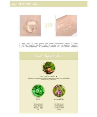 FOODAHOLIC Pure Organic Korean Snail Moisture Soothing Gel Cream 300 ml - Buy Online on GoSupps.com