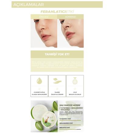 FOODAHOLIC Pure Organic Korean Snail Moisture Soothing Gel Cream 300 ml - Buy Online on GoSupps.com