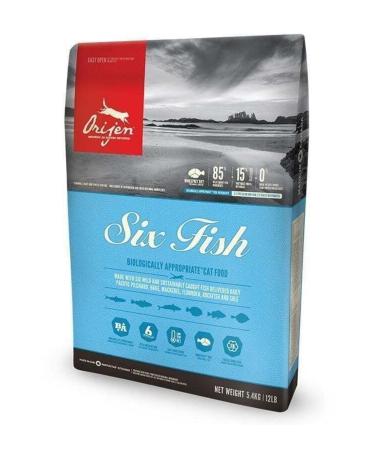Orijen Cat Six Fish Grain-Free 6 Fish Adult Cat Food 1.8 Kg