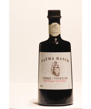 Fatma Han m Cherry Vinegar 500 Ml / Natural Fermentation in Oak Barrels