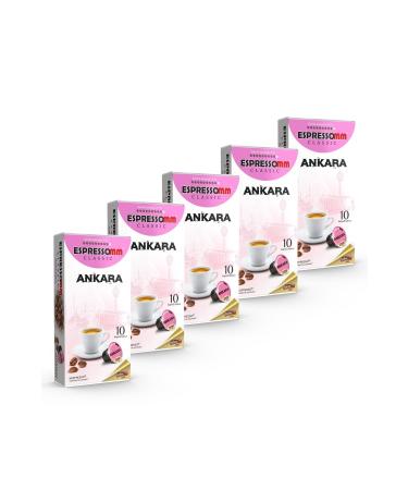 ESPRESSOMM Classic Ankara Capsule Coffee (50 Pieces) - Nespresso Compatible*