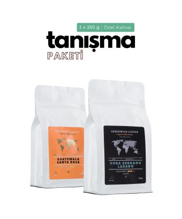 Greenwich Coffee Guatemala - Cuba | Filter Coffee Bean Coffee Espresso 0 Arabica 2x250 gr