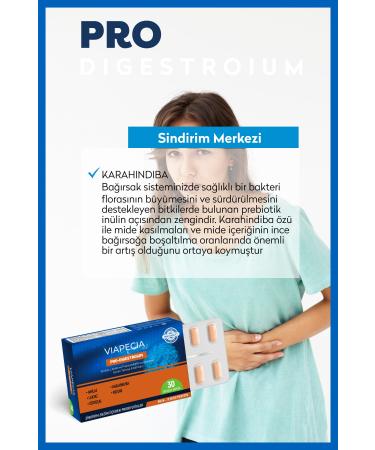 Viapecia Viapecia Pro-digestroium Fennel Dandelion 30 Tablets - Buy Online on GoSupps.com