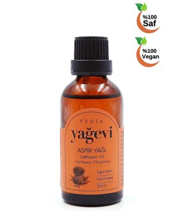 Ya evi Cold Pressed Safflower Oil (0 Pure) 50 ml - Buy Online on GoSupps.com