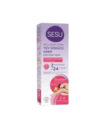 Sesu Hair Removal Cream Sensitive Skin 100 Ml