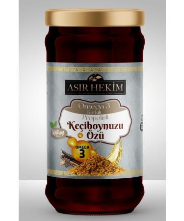 As r Hekim Natural Omega 3 Added Propolis Carob Extract 640 gr