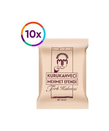 Mehmet Efendi Turkish Coffee 10 X 100 Gr