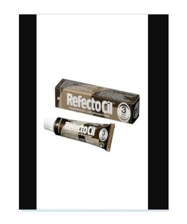 Refectocil Eyebrow and Eyelash Dye Dark Brown No:3 15 Ml ..miracle060121