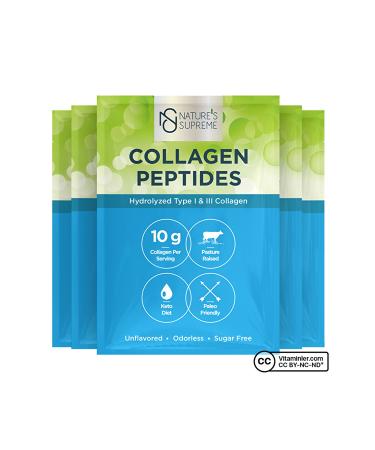Natures Supreme Collagen Peptides 30 Sachets Unflavored - Buy Online on GoSupps.com