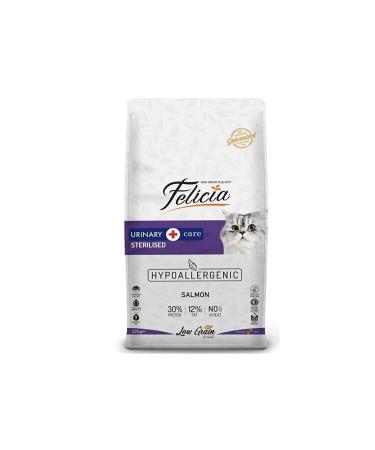 Felicia Hypoallergenic Low Grain Urinary & Sterile Salmon Cat Food 750 Grams
