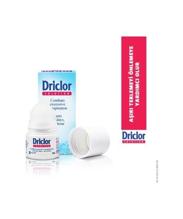 Driclor Solution Roll-on 20 ml - Antiperspirant