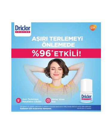 Driclor Solution Roll-on 20 ml - Antiperspirant - Buy Online on GoSupps.com